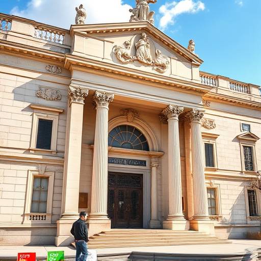 Faäade du Musée Rodin à Paris